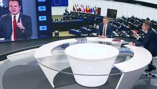 [video] "A jakie ma pan buty? Skórzane czy plastikowe? Hipokryci". Tarczyński punktuje posła Lewicy