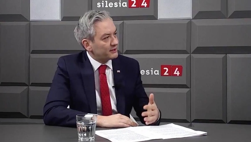 [video] Biedroń do górników: "Przyszłością Śląska jest czyste powietrze" i "nowy zielony ład"