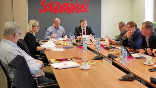 Posiedzenie Prezydium Komisji Krajowej NSZZ "Solidarność"