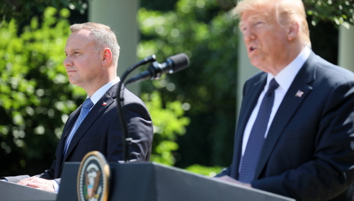 Trump: liczę, że mój przyjaciel prezydent Duda odniesie sukces w wyborach