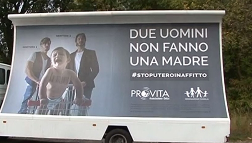 We Włoszech zablokowano kampanię przeciwko homopropagandzie