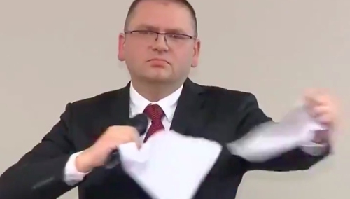 Olsztyńscy sędziowie złożyli zawiadomienie o popełnieniu przestępstwa przez Macieja Nawackiego