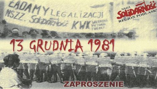 ZR Podlaskiego zaprasza na koncert z okazji rocznicy wprowadzenia stanu wojennego