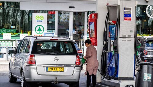 Stacja paliw w Holandii – zdjęcie ilustracyjne