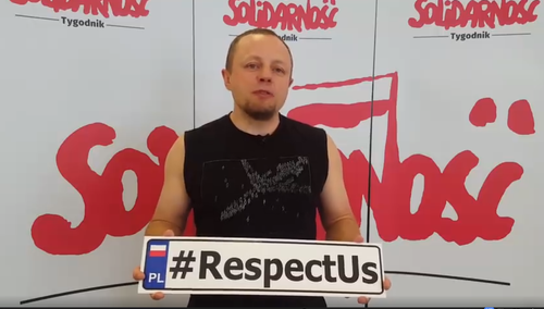 Krysztopa o tym dlaczego popiera akcję #RespectUS