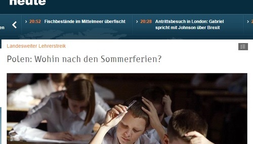 Marian Panic: Strajk ZNP nie uszedł uwagi niemieckich mediów...