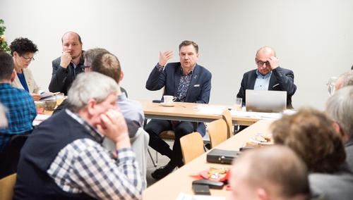 Piotr Duda w czasie spotkania z SBHiU: Priorytetem jest każdy członek Związku