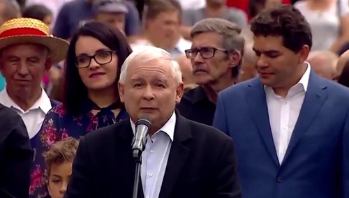 [video] Jarosław Kaczyński: "Jestem wdzięczny abp. Jędraszewskiemu. Polska musi być wyspą wolności"