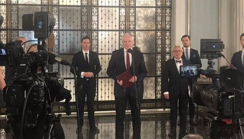 Gowin: Wybory 10 maja nie mogą się odbyć; złożymy projekt przedłużający kadencję prezydenta o dwa lata