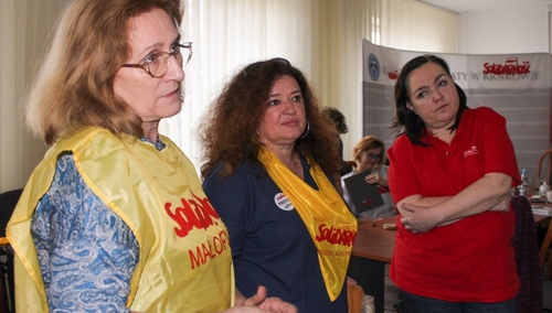 Załatwmy sprawę między dorosłymi – protest „S” pracowników oświaty w Krakowie