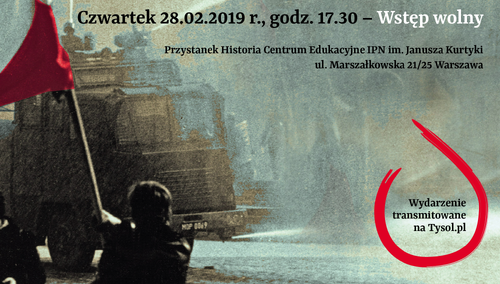 Już w czwartek (17:30) premiera cyklu „Ludzie Wolności i Solidarności” - transmisja na Tysol.pl