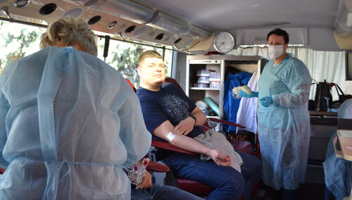 Górnicy nie zawiedli. W czasie koronawirusa zorganizowali akcję krwiodawstwa