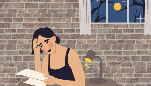 Kobieta trzyma dokument