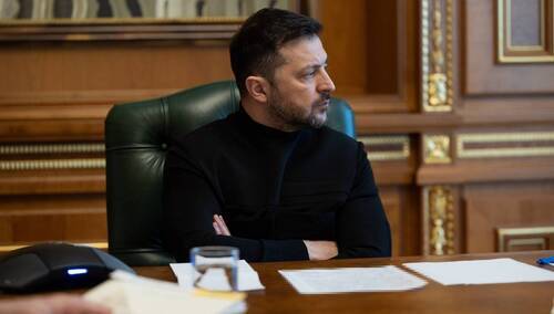 Prezydent Ukrainy Wołodymyr Zełenski