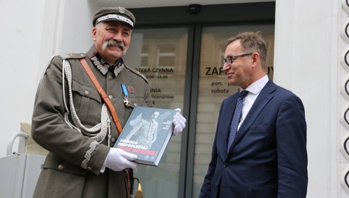 Marszałek Józef Piłsudski otwiera „Przystanek Niepodległość”