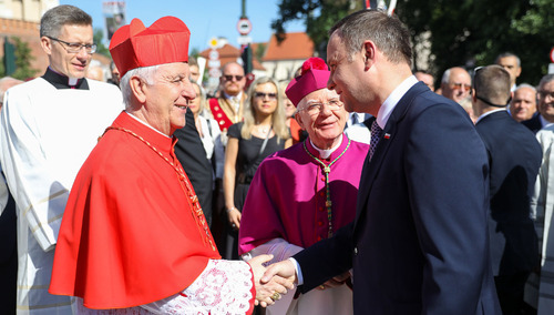 Prezydent uczestniczył w uroczystości ku czci św. Stanisława w Krakowie
