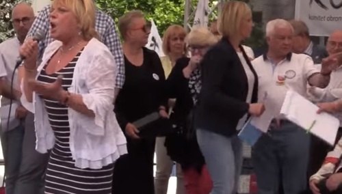 Dorota Stalińska: "Ludzie, uwolnijmy się wreszcie od tego pisowskiego motłochu!"