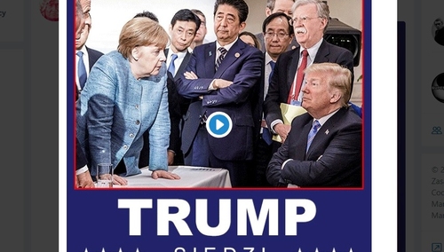 To, że prezydent Duda stał jest wpadką? Mem rozwiewa wątpliwości...