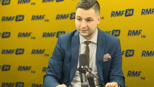 [video] Patryk Jaki u Roberta Mazurka składa życzenia wigilijne dla Hanny Gronkiewicz-Waltz