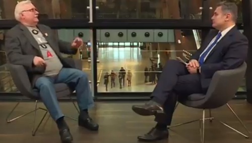 [video] Co Wałęsa chce zrobić z ludźmi, którzy otwarcie mówią o "Bolku"? - "Strzelać!"