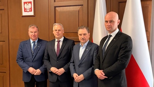 Bogdan Kubiak, Karol Rabenda, Piotr Duda i Bartłomiej Mickiewicz