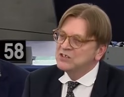 Reduta Dobrego Imienia wystąpiła o "persona non grata" dla Guya Verhofstadta