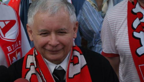 Prezes PiS radzi reprezentacji Polski przed Euro 2016: Trzeba grać ostro