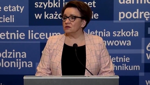 [video] Min. Zalewska: "Drodzy Maturzyści, matura już 6 maja. Przed Wami intensywny miesiąc"