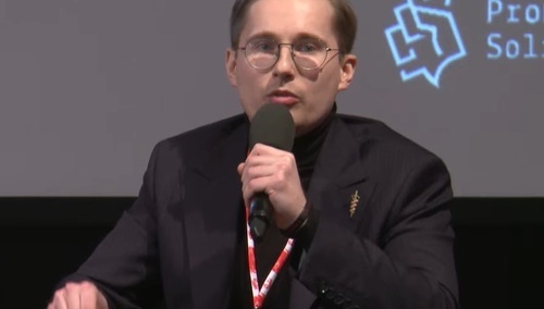 Prezes Młodzieży Wszechpolskiej Marcin Osowski