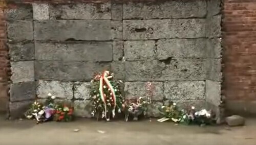 Ściana straceń w Auschwitz