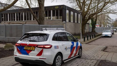 Policja na miejscu zdarzenia