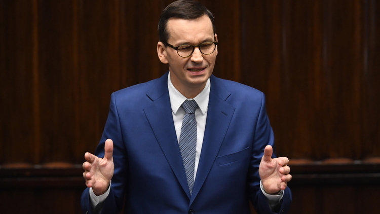 "Jeśli macie wystarczającą liczbę głosów, to odwołajcie nas". Premier z wnioskiem o wotum zaufania