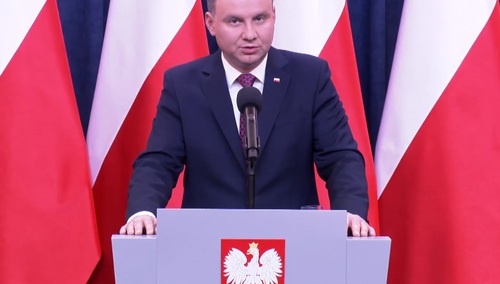[video] Prezydent o sytuacji na Bliskim Wschodzie: Polska nie uczestniczy. Mamy dobrą relację w Iranie