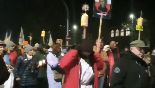 [video] Halloween? Nie, procesja ze świętymi na ulicach Szczecina!