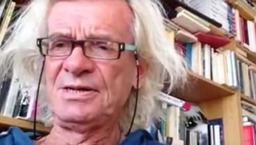 Reżyser Jacek Zembrzuski o teatrze Mieszkowskiego: "Peep show". O Mieszkowskim: "Grafoman" [video]