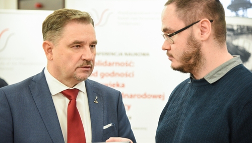 Piotr Duda dla Tysol.pl: Cieszę się, że Ojciec Święty przysłał na konferencję "S" swoich przedstawicieli