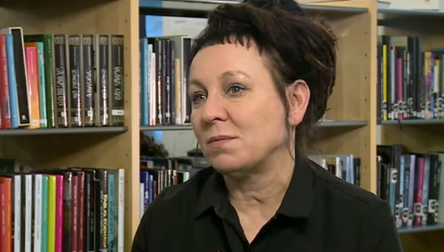Tokarczuk na spotkaniu w Szwecji [?]: "Jestem zawstydzona, że polski rząd odmówił przyjęcia imigrantów"