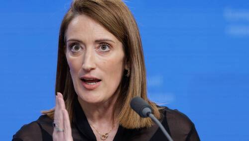 Przewodnicząca Parlamentu Europejskiego Roberta Metsola