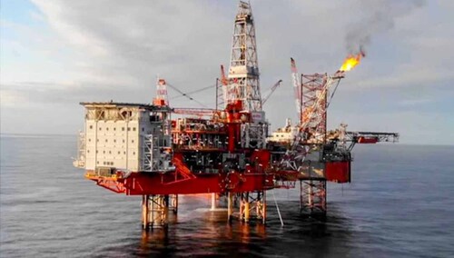 Platforma wiertnicza - zdjęcie ilustracyjne