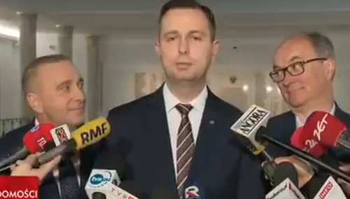 [Wideo] Schetyna i Czarzasty... podśmiechują się za plecami Kosiniaka-Kamysza