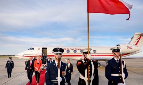 Para Prezydencka wylądowała już w Waszyngtonie. Dziś spotkanie w Białym Domu