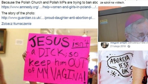 "Jesus isn't dick; so...". Nowa szefowa Komisji Rodziny i Polityki Społecznej na FB. "Odrażające"