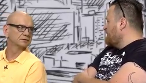 [video] D. Rosiak w TVN24 do dziennikarza Polityki i GW: Przecież rozmawiamy w tv, która atakuje rząd