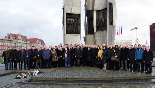 Nowa Komisja Krajowa NSZZ "Solidarność" przed spotkaniem opłatkowym