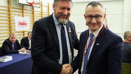 Najmłodszy przewodniczący zarządu regionu w Solidarności
