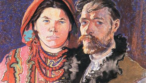 Portret Stanisława Wyspiańskiego z żoną, 1904