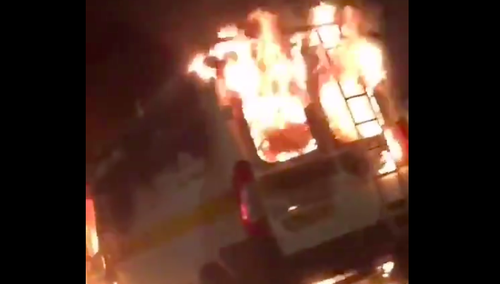 [video] „Nie szanują niczego i nikogo. Pełna anarchia”. Francja. Tak wyglądał sylwester w Strasburgu