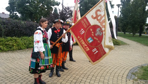 Uroczyste obchody 39. rocznicy powstania NSZZ Solidarność w Łowiczu