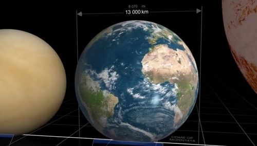 [video] Piorunujące wrażenie. Miliony wyświetleń. Porównanie wielkości planet, gwiazd, całego kosmosu