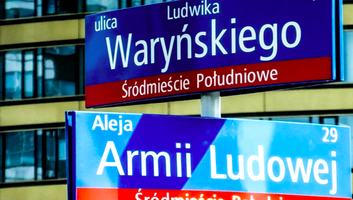 "Najwyższe słowa potępienia". Stowarzyszenie "Godność" ostro komentuje rekomunizację ulic